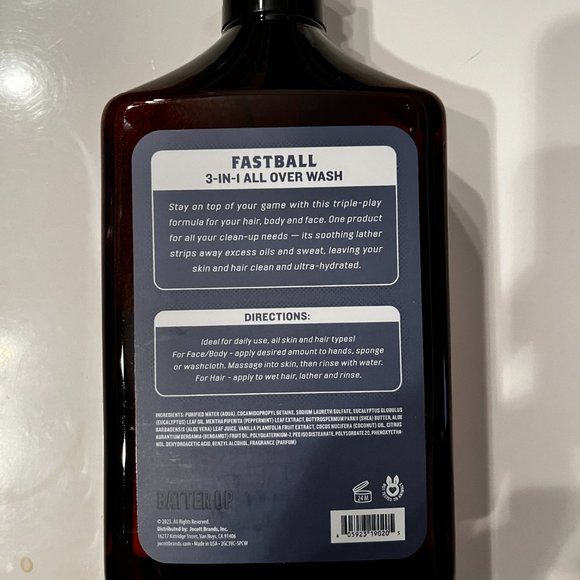 Men's 3-in-1 All Over Wash (Hair-Body-Face) Grooming (new)‎ / 32oz (mens) - Picture 8 of 14